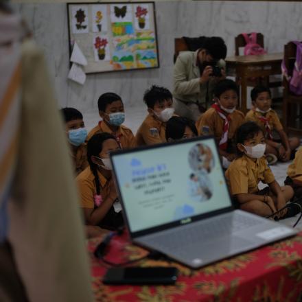 Edukasi di SD Negeri 2 Batannyuh Mengenai Pengenalan Hewan dan Pentingnya Animal Welfare
